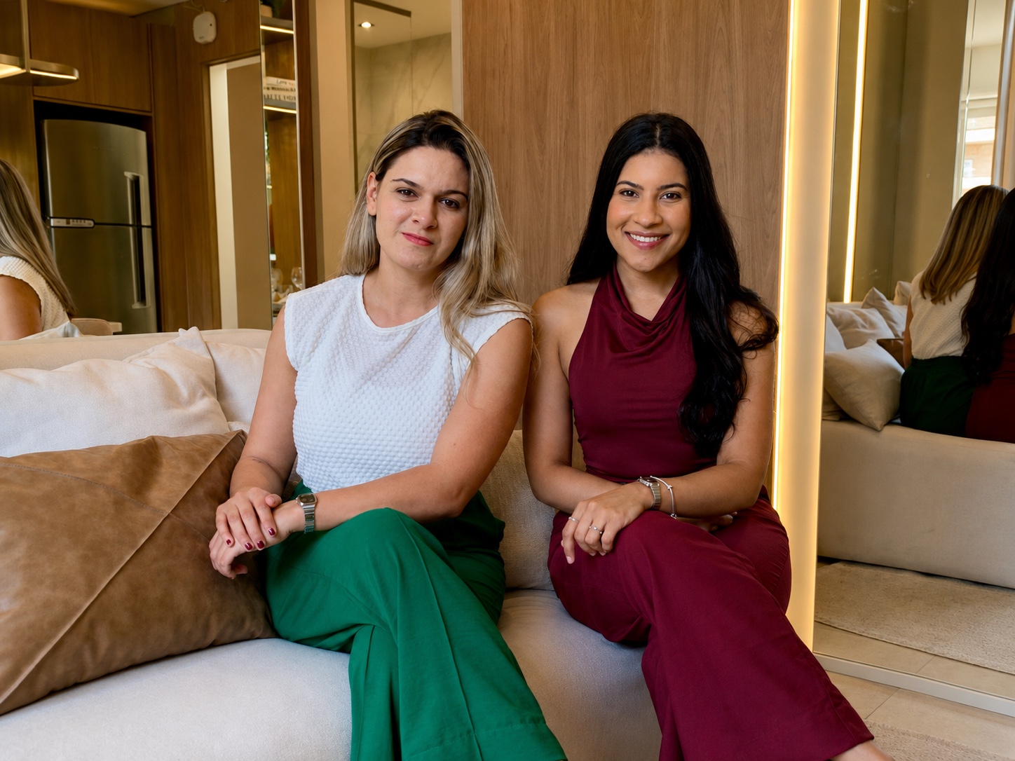 Porsche e Pérola, consultoras imobiliárias